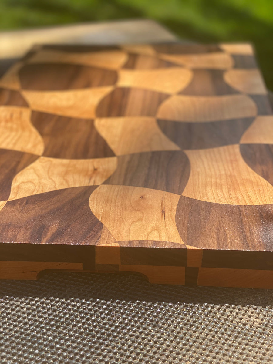 wavy or drunken cutting board – jpwcustoms