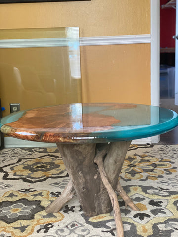 California redwood Coffee table